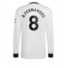 Manchester United Bruno Fernandes #8 Bortedrakt 2022-23 Langermet